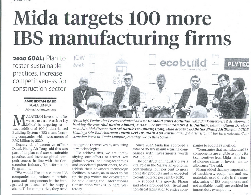 Mida targets 100 more IBS manufacturing firms resize