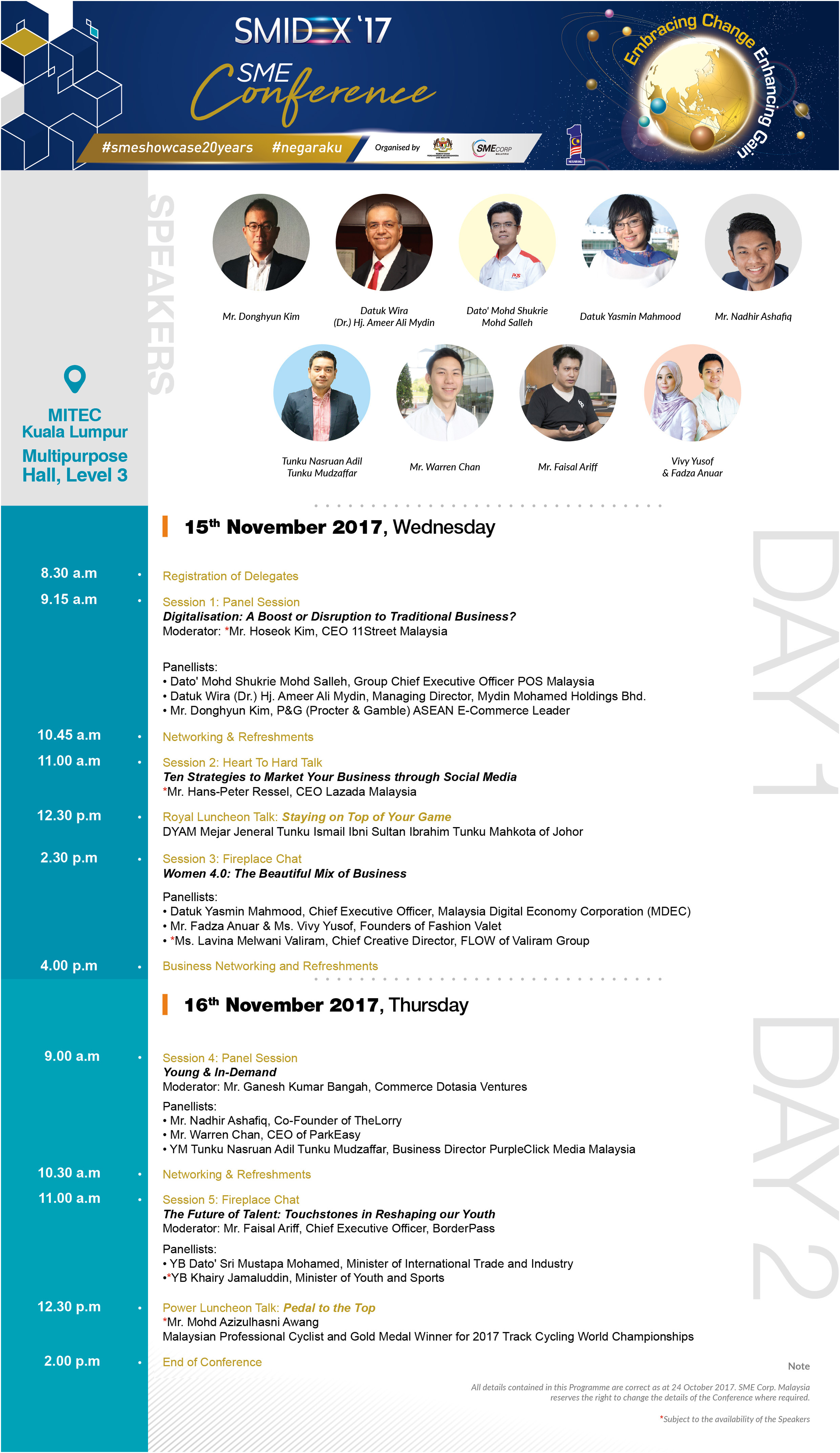 CONFERENCE PROGRAMME